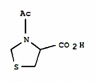 3-Acetyl-thiazolidine-4-carboxylic acid(5025-82-1)